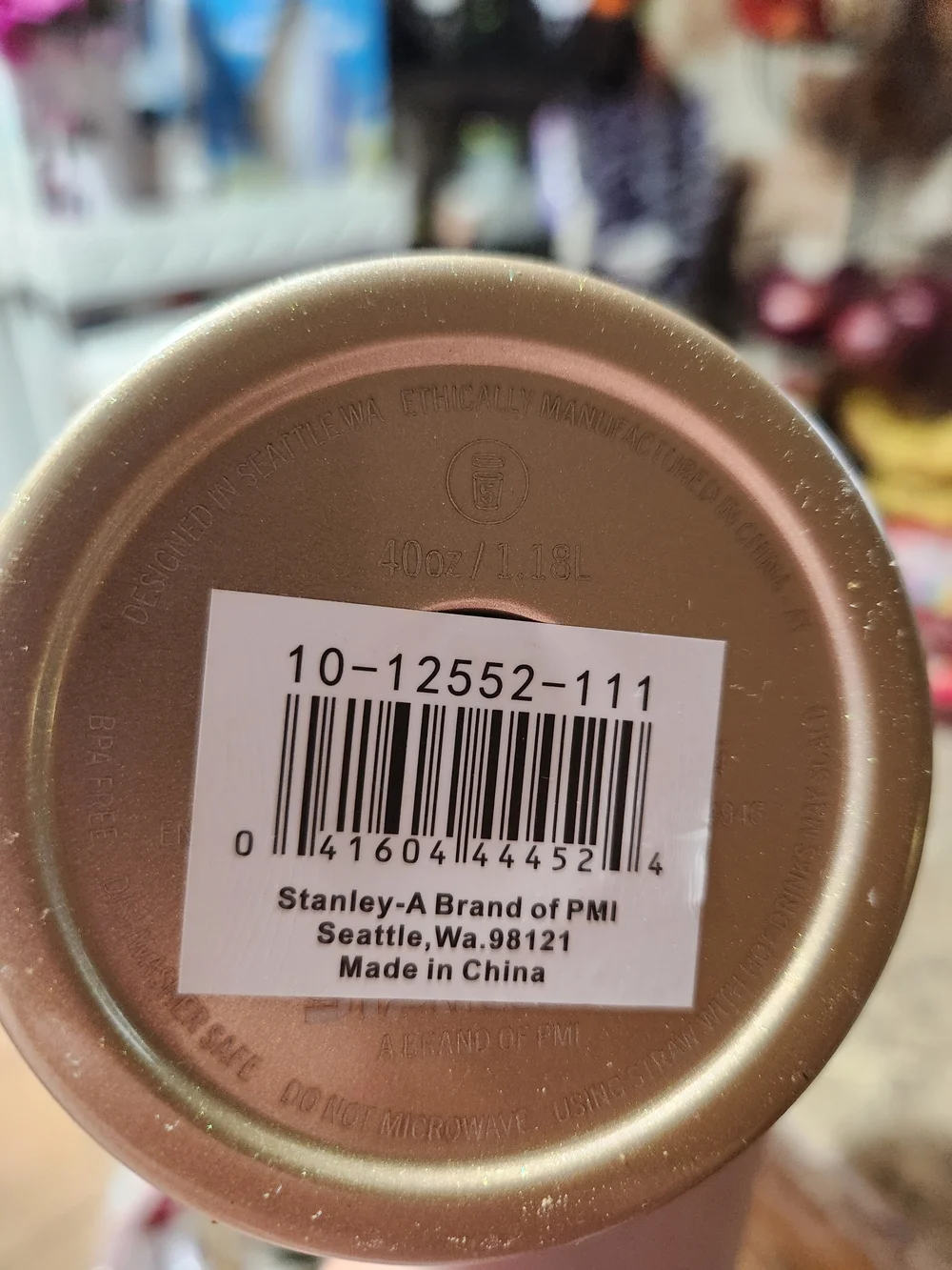 Stanley Quencher Tumbler - Glow Gold. 40oz. With Handle & Straw. FREE STICKERS! - Picture 4 of 10